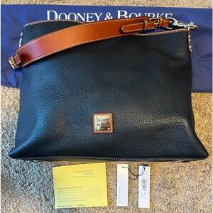 Dooney and Bourke Pebble Grain Leather XL Courtney Sac